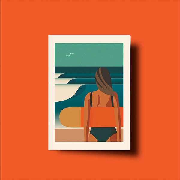 Tangerine Dream Greeting Card