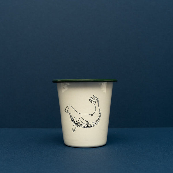 Grey Seal Enamel Tumbler