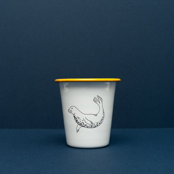 Grey Seal Enamel Tumbler