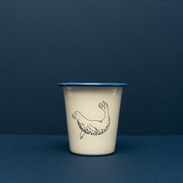 Grey Seal Enamel Tumbler